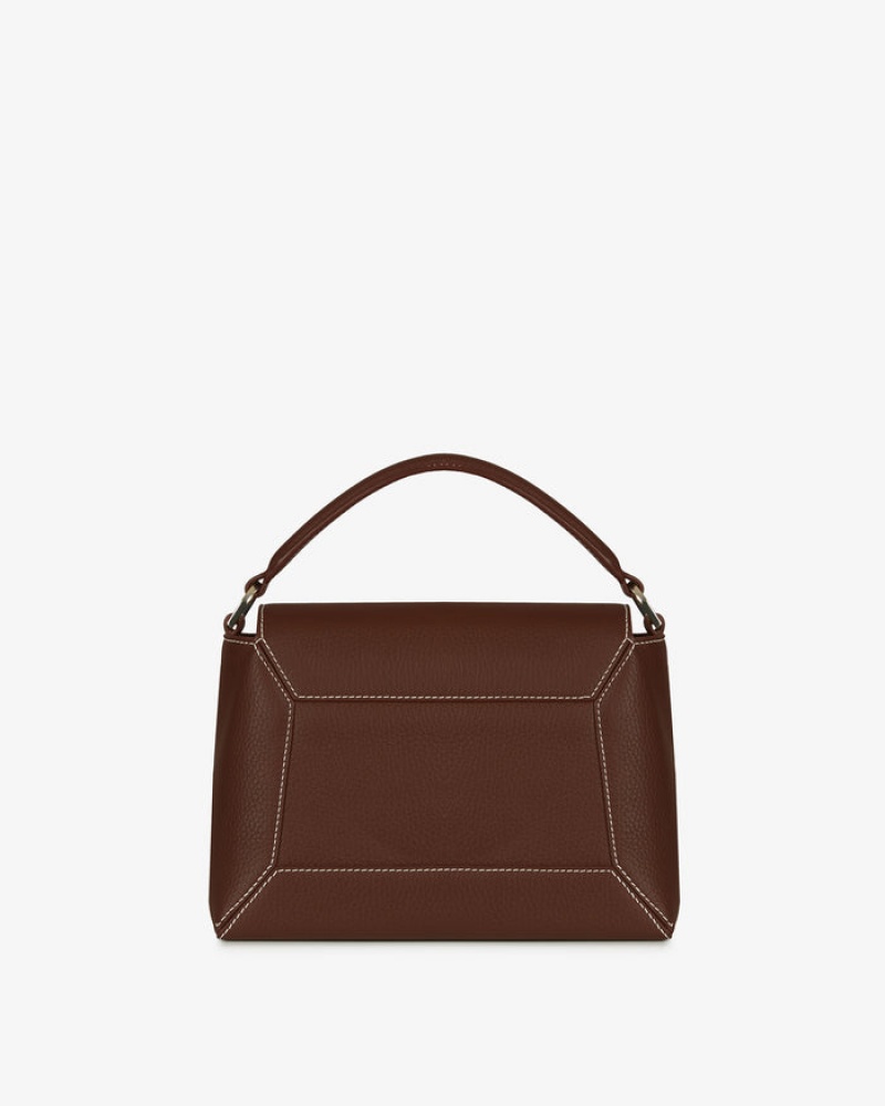 Women's Strathberry Mosaic Shoulder Bags Brown | 6379251-GK