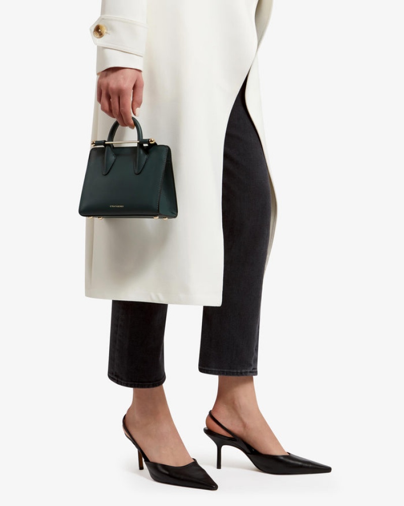 Women's Strathberry Nano handbag Green | 8910473-JA